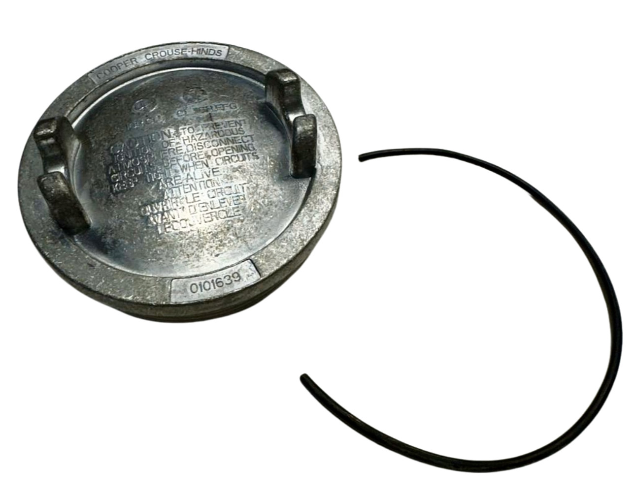 Crouse-Hinds GUAX36 Lid/Cover Only,  0101639 **Free Shipping**