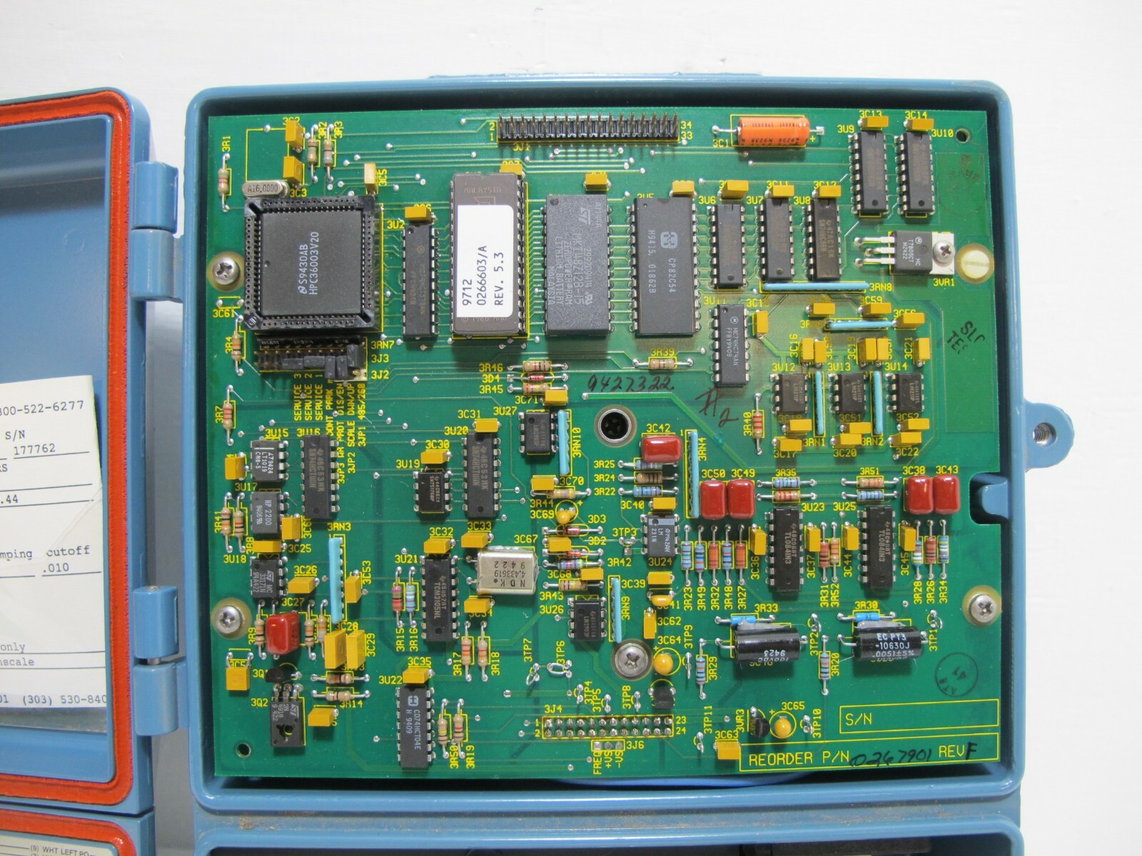 Micro Motion RFT9712 1KNU Remote Flow Transmitter RFT97121KNU RFT Mass Sensor