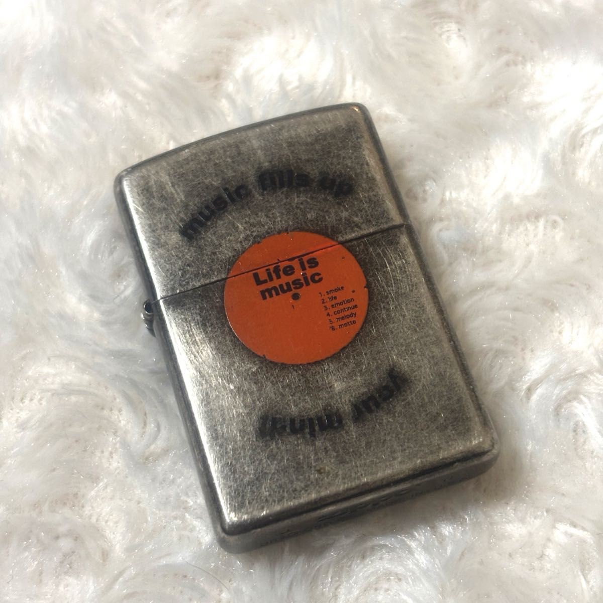 ZIPPO Life is music, music fills up your mind
