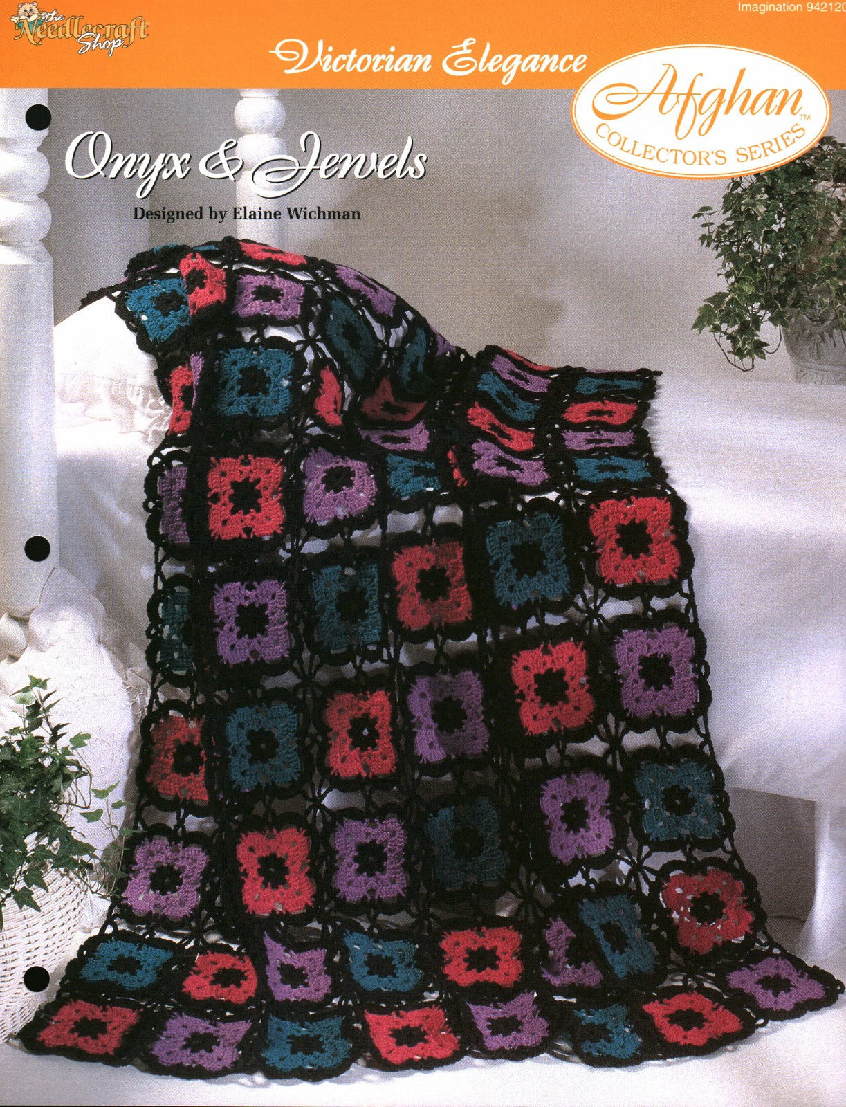 Onyx & Jewels - Victorian Elegance | Needlecraft Shop Afghan Series 942120