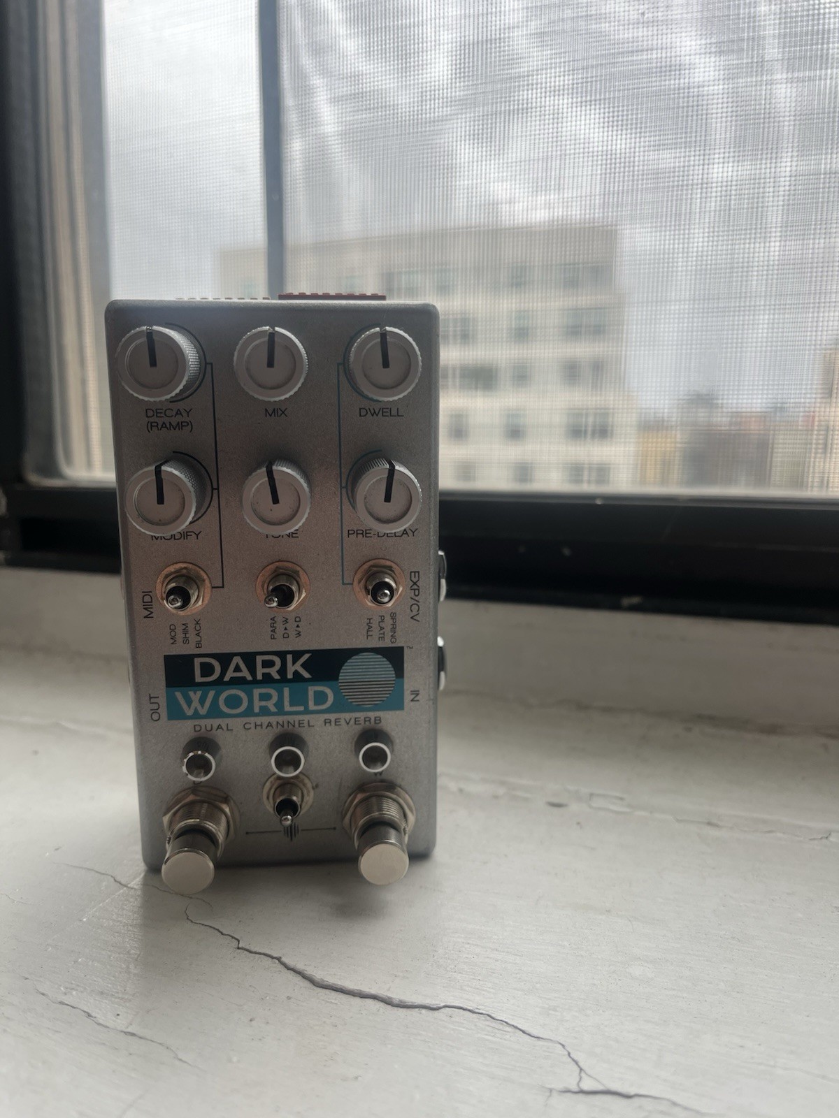 Chase Bliss Audio Dark World Dual Channel Digital Reverb Pedal Electric Guitar