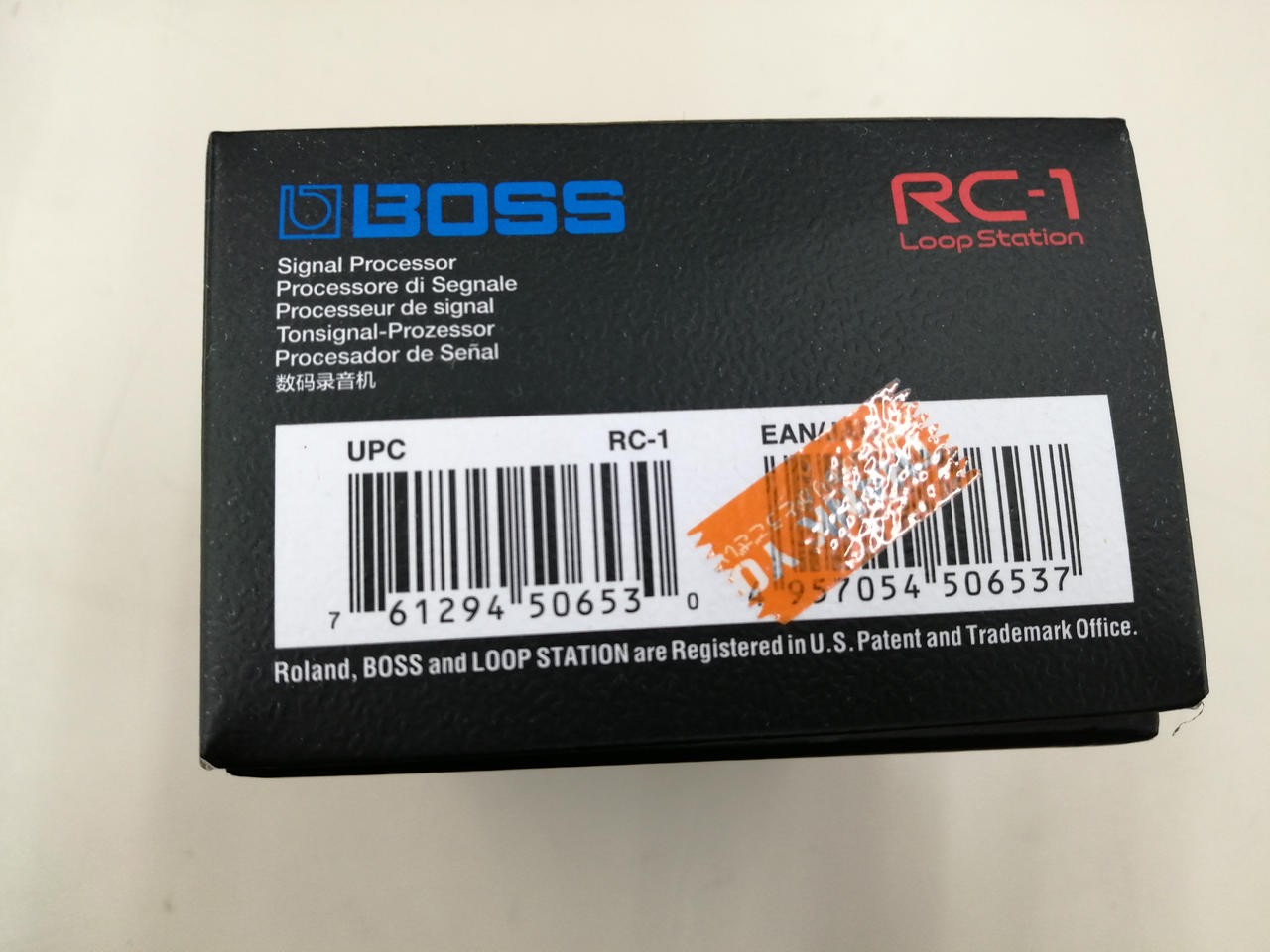 BOSS Model RC-1 Loop Station