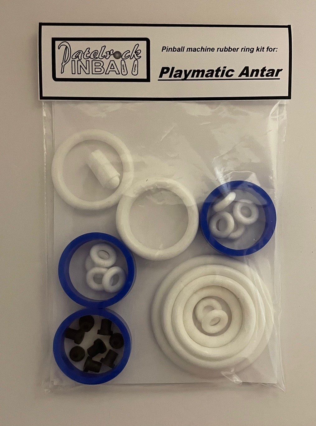 Playmatic Antar Pinball Machine Rubber Ring Kit