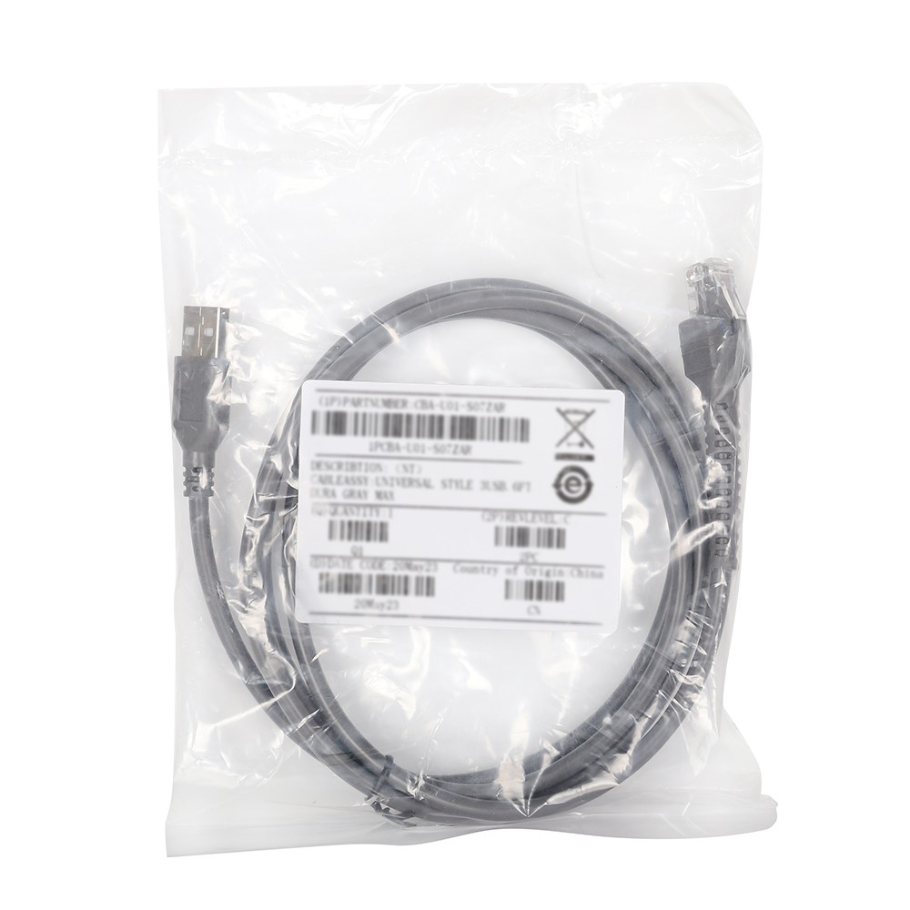 10x For Symbol LS2208 LS4208 LS1203 Barcode Scanner USB Cable CBA-U01-S07ZAR