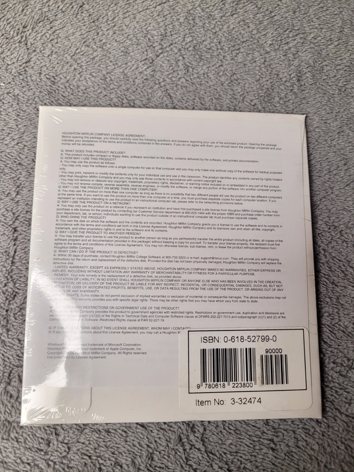 Calculus Eighth Edition Version 2.0 HM Mathspace Student CD Windows Mac New