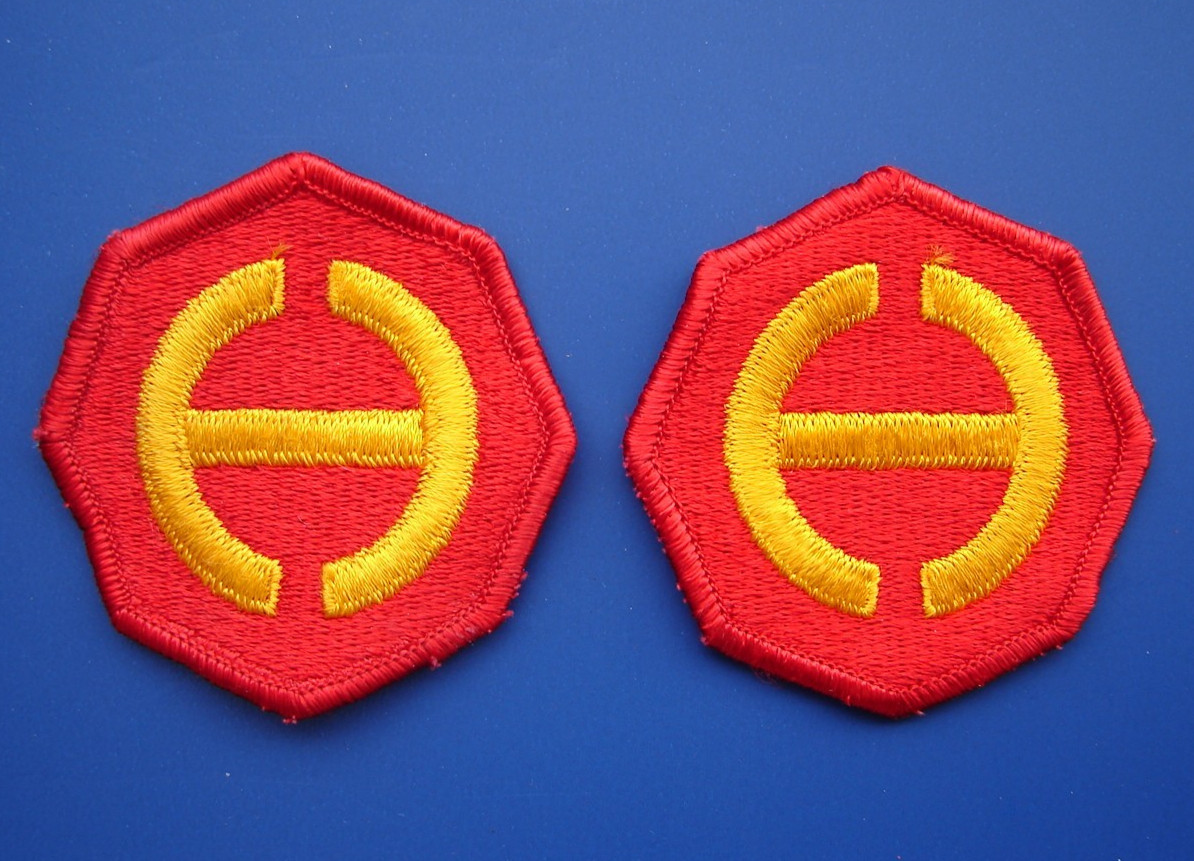 1 set Vintage Original US Army Pacific Command Hawaiian Dept SSI Patch UNUSED