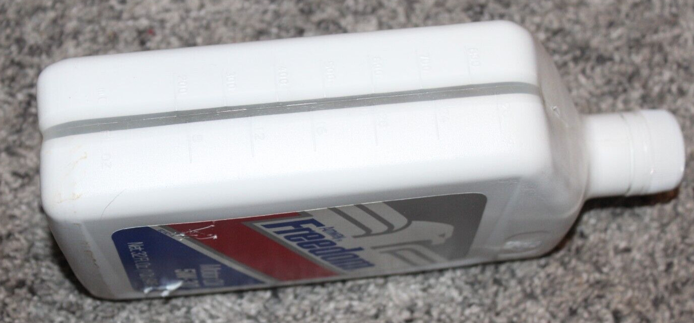 RARE VINTAGE NOS 1-QT AMWAY FREEDOM MOTOR OIL SYNTHETIC 15W-30 DATED 1988