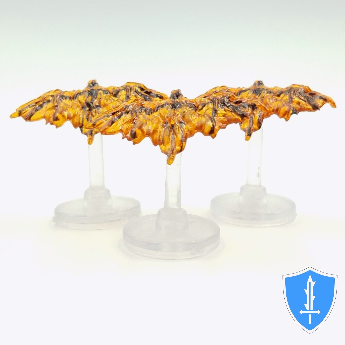 Fire Bat x3 - Elemental Evil #5 D&D Miniature