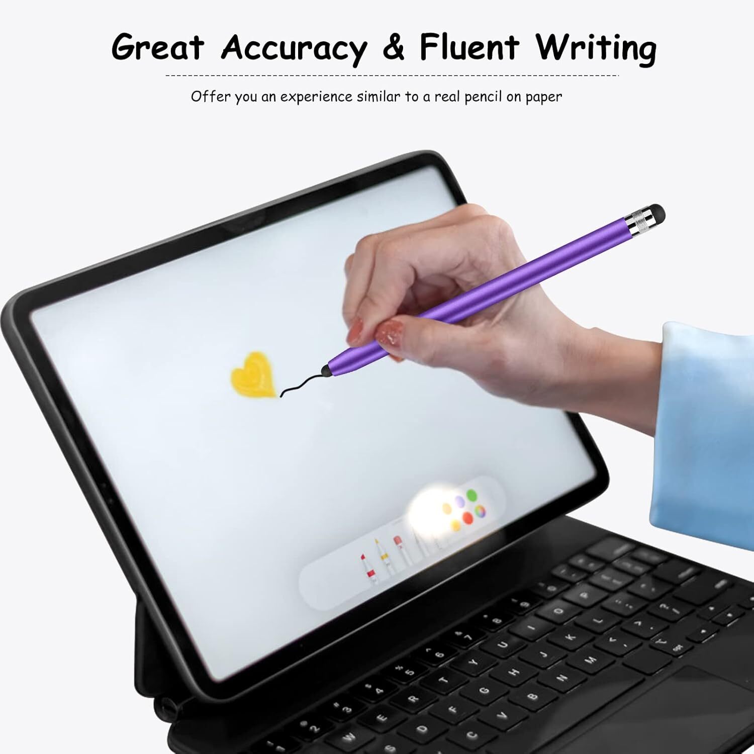 4PCS Touch Screen Pen Stylus Universal For iPhone iPad Samsung Amazon Tablet