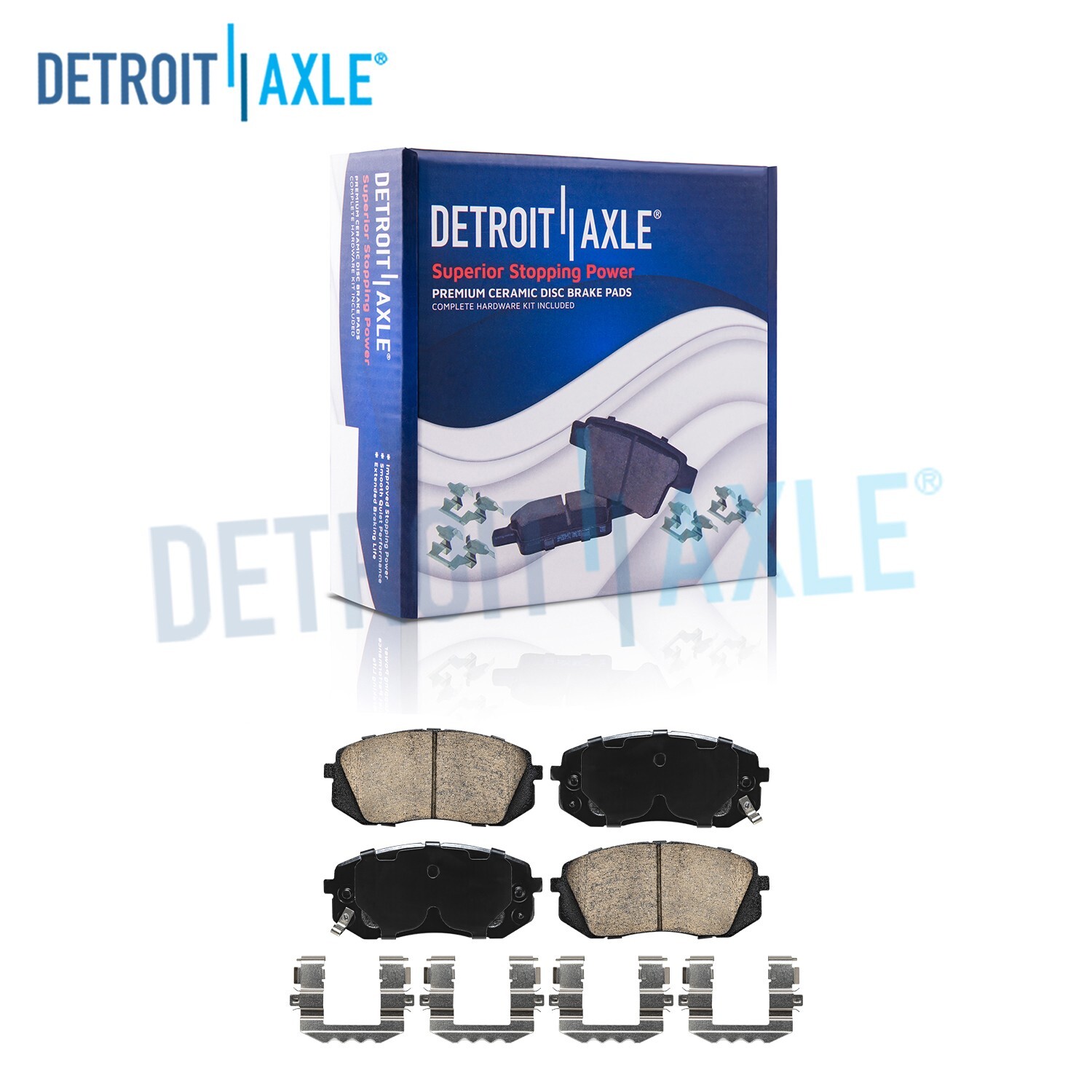 Front Brake Pads for Hyundai Kona Sonata Elantra GT Kia Optima Seltos Soul EV