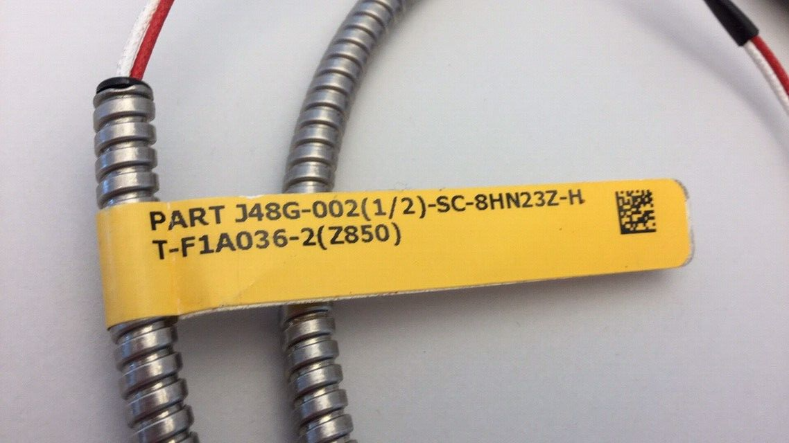 SW Controls J48G-002(1/2)-SC-8HN23Z-H Thermocouple 1/2" X 1/2" NPT 1/4" Sheath