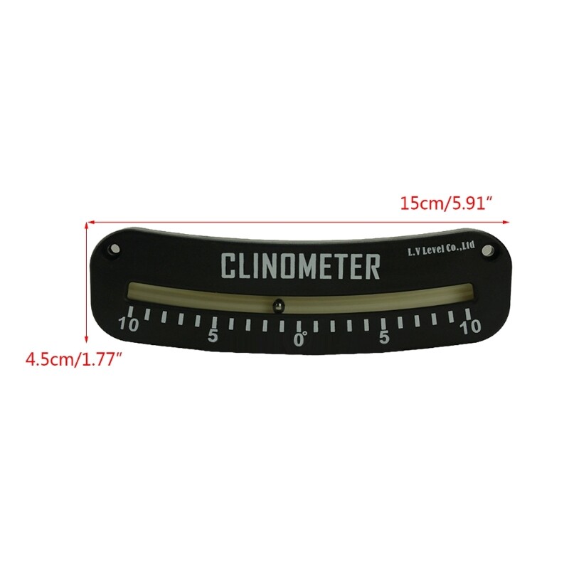 Inclinometer Angle Finder Protractor Tilt Level MeterClinometer Gauge Measuring