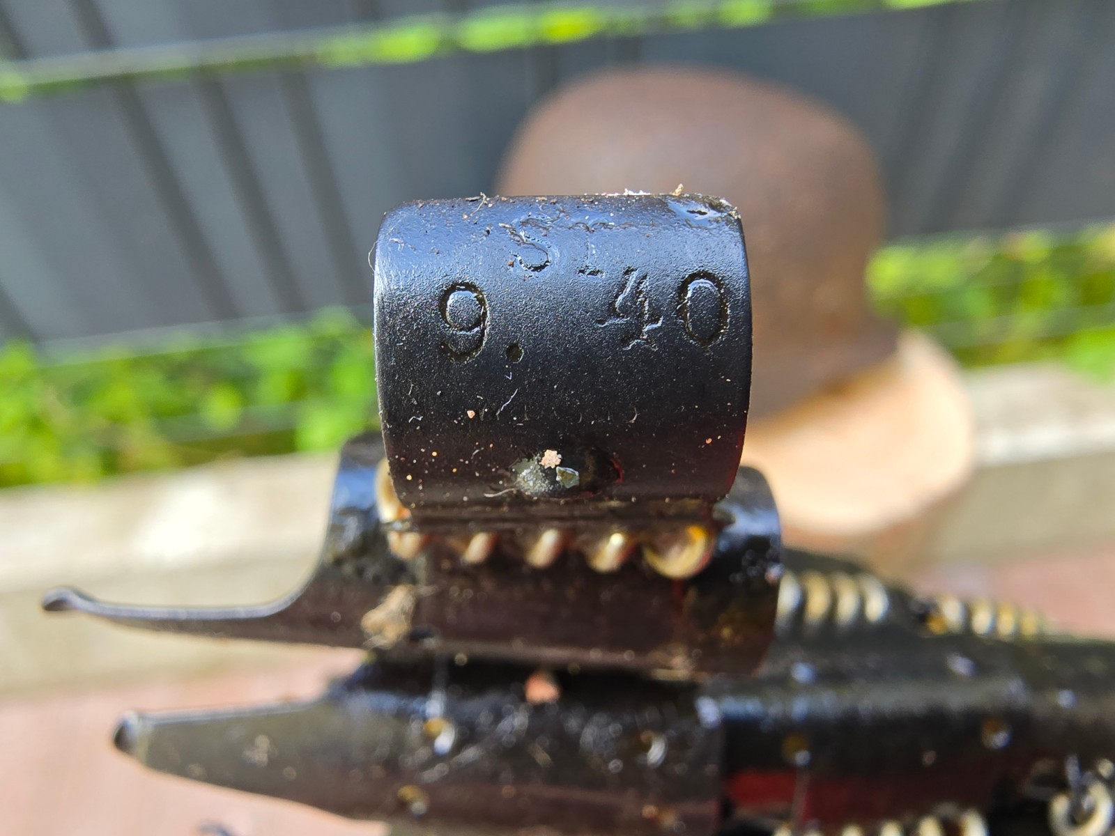 WW2 Accessories from the German bunker rare relic.