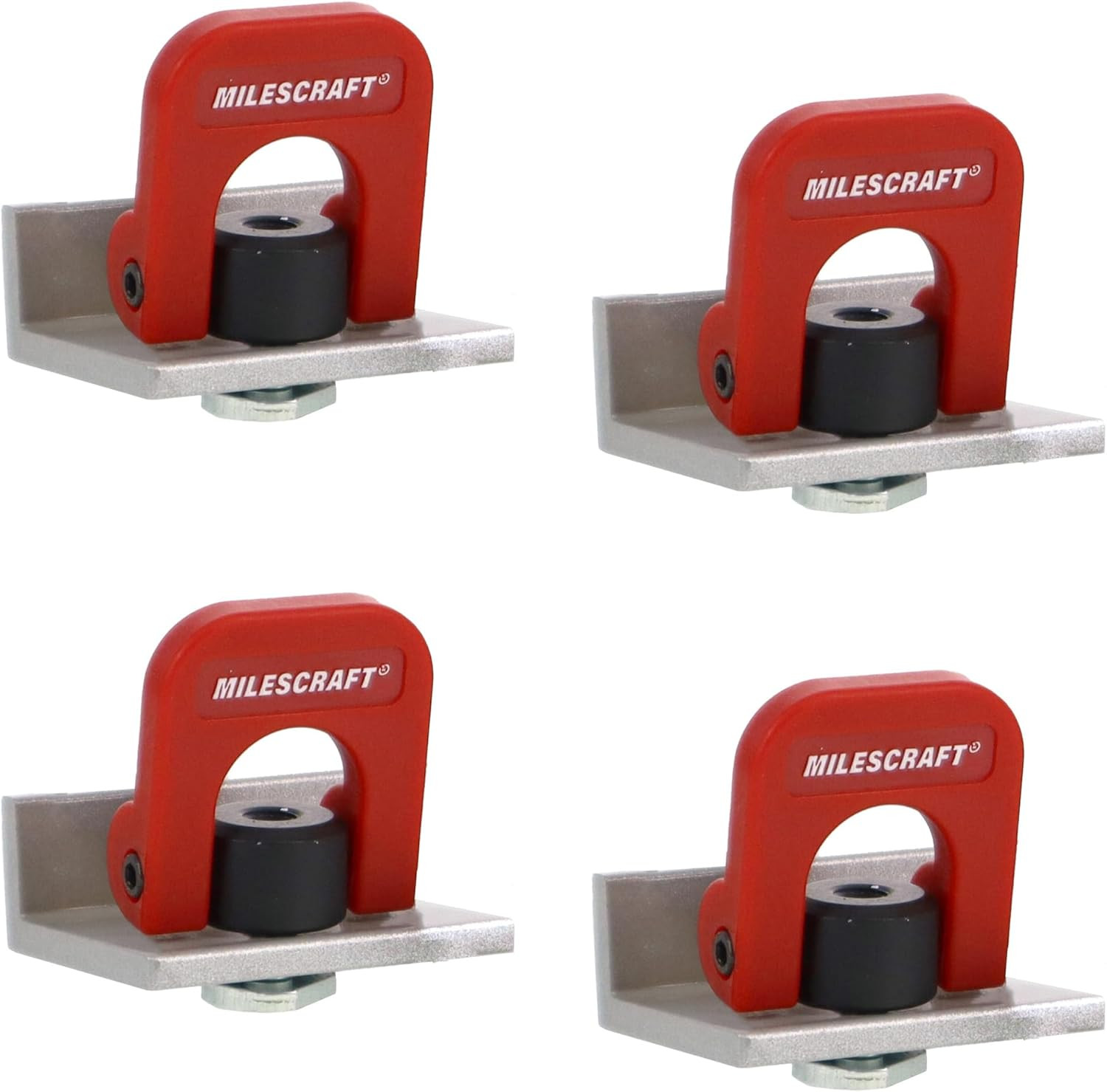 4031 Cam Stops 4 Pack Quick Adjust T-Track Stops. Anodized, 1-9/16" Long with...