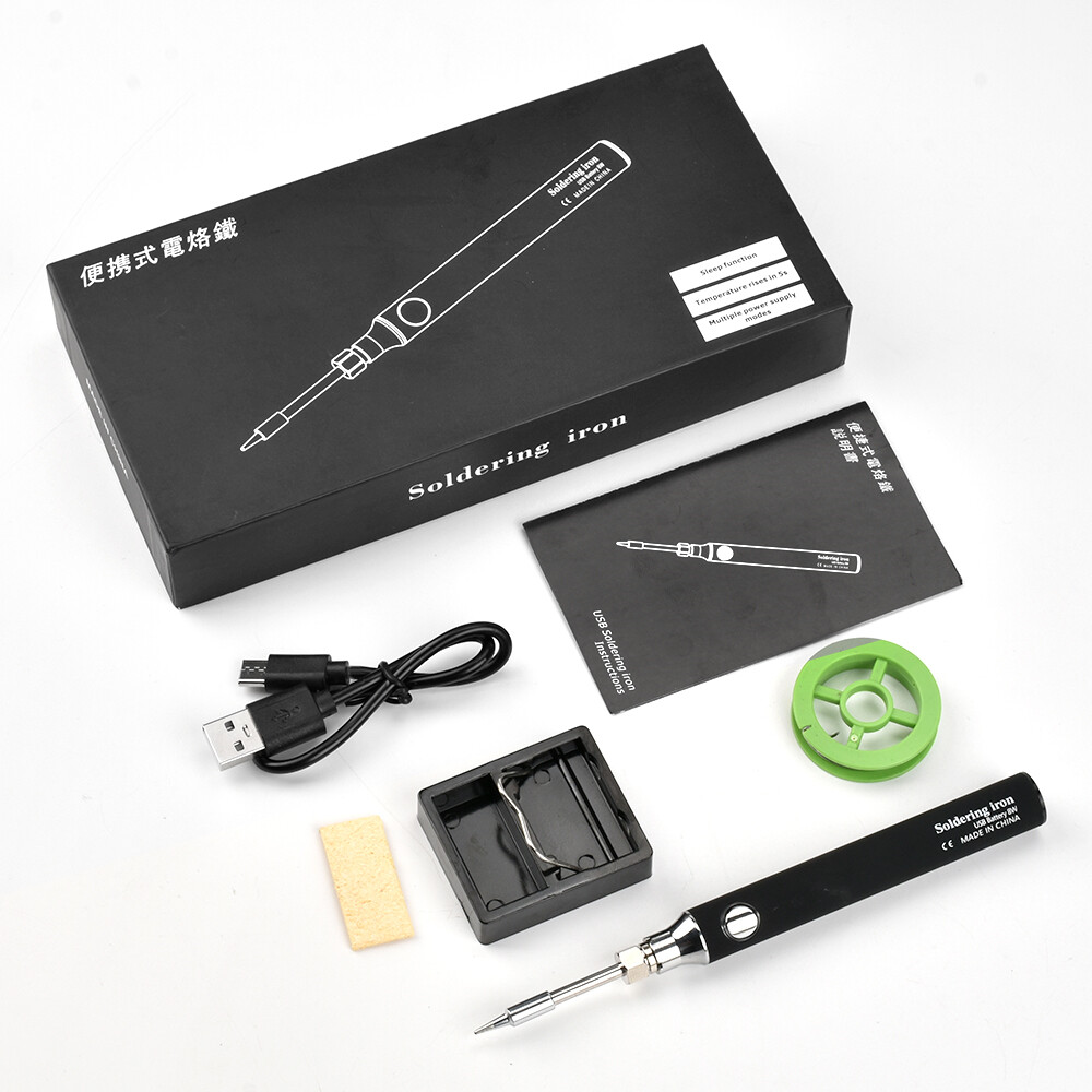 Portable Wireless Welding Tool Soldering Iron Kit Battery Solder Charging New
