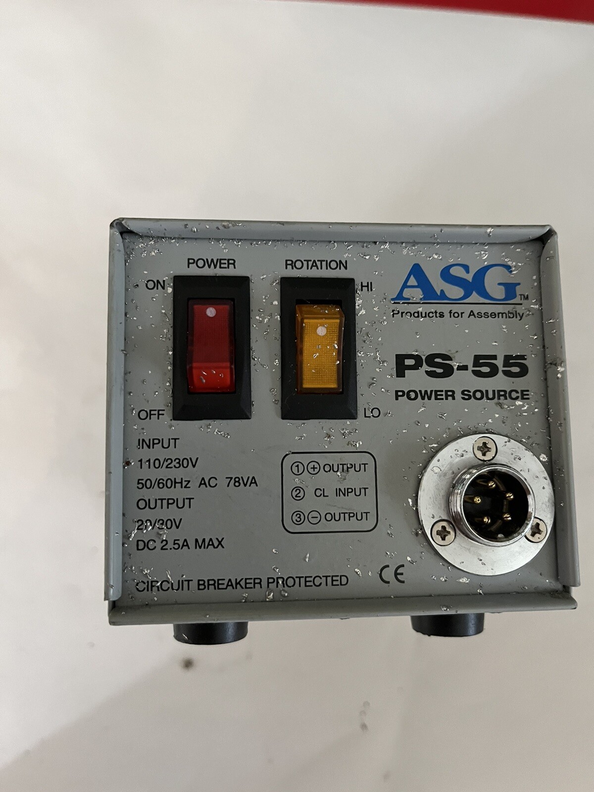 ASG PS-55 POWER SOURCE Used Fast Shipping