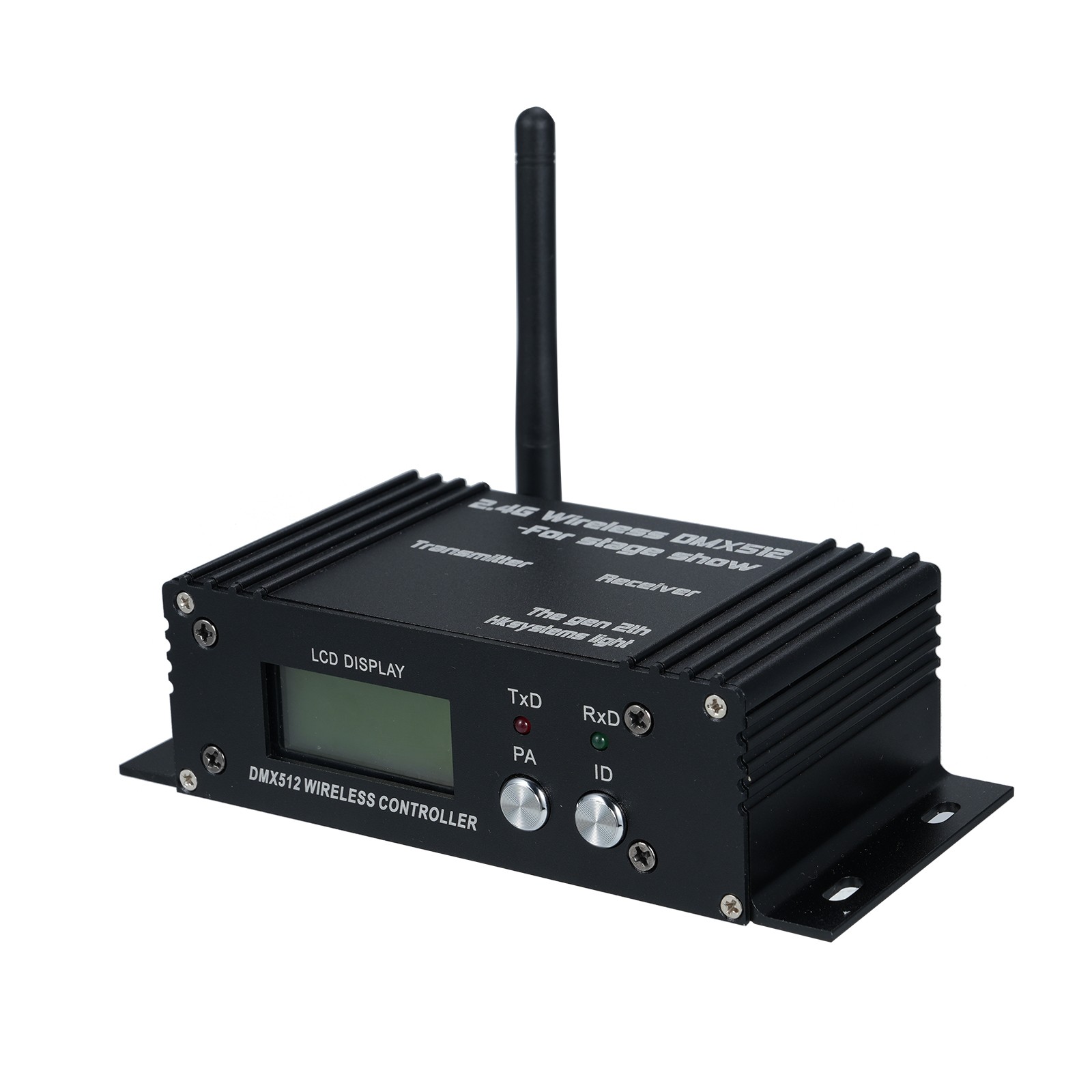 Wireless Transmitter Reliable Stage Light Accessory For Performances Aluminum