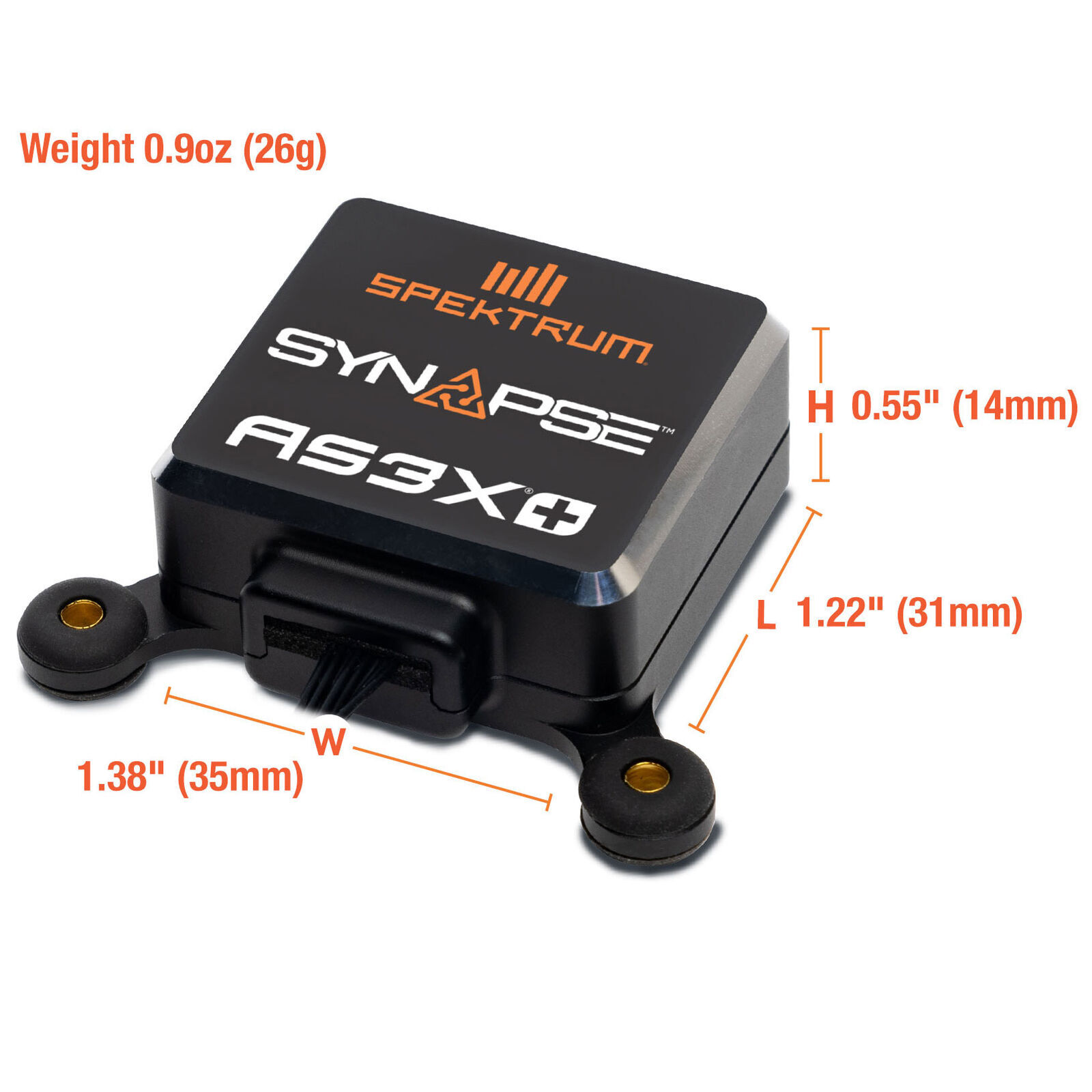 Spektrum - SPMAS6000 Synapse Flight AS3X+ & SAFE Stabilization Module