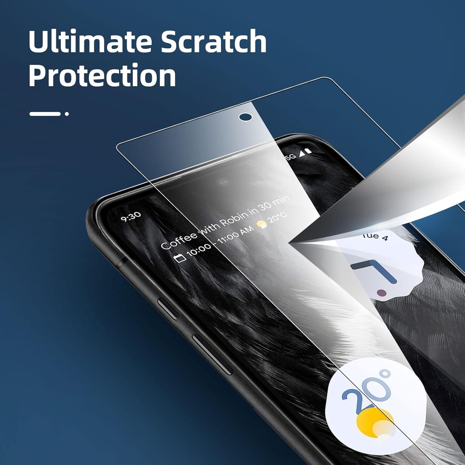 3-Pack Premium Tempered Glass Screen Protector 9H For Google Pixel 7 & 7 Pro