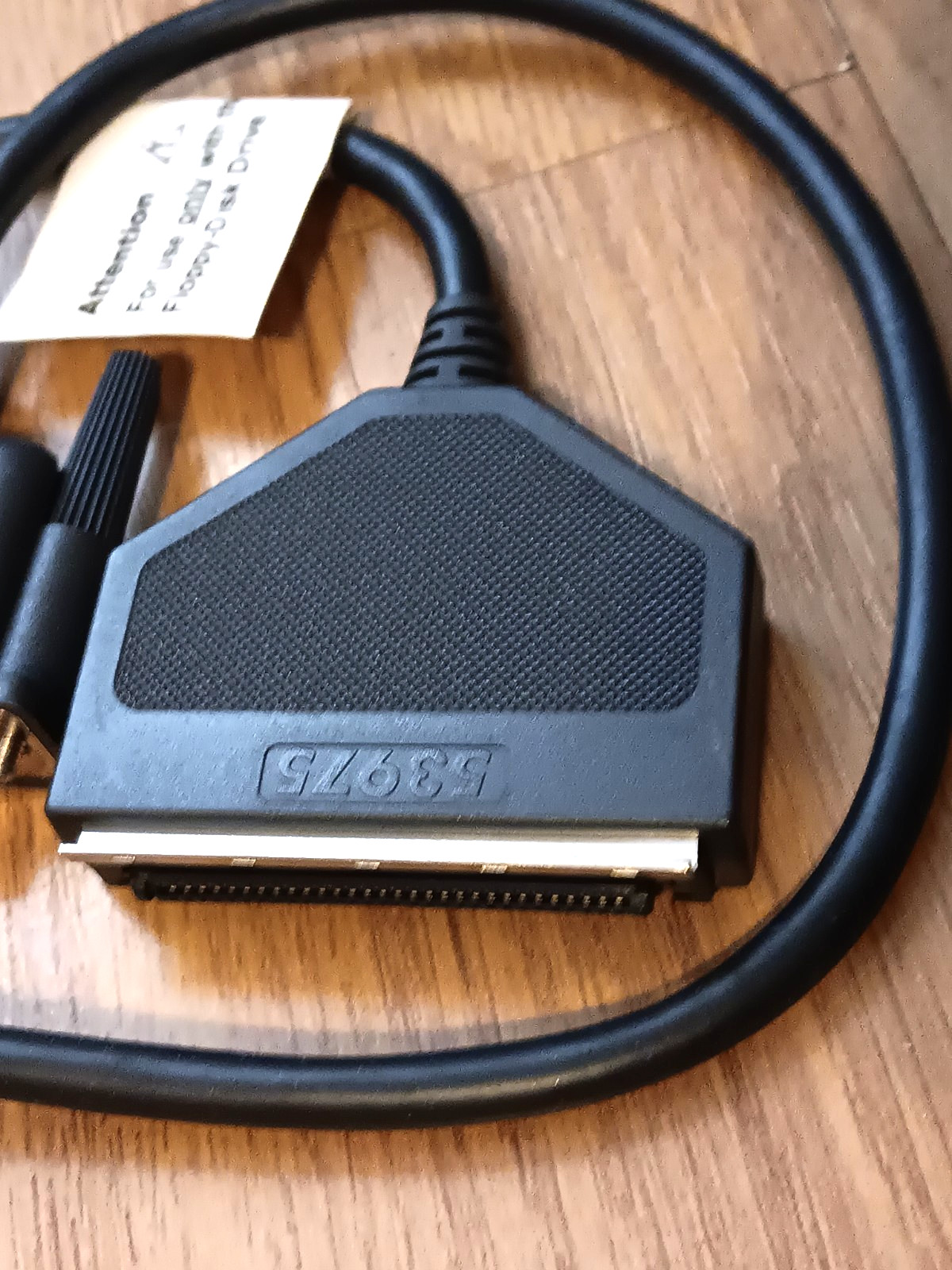 Vintage Dell Latitude C-Series Floppy Disk Drive Module Cable External Device