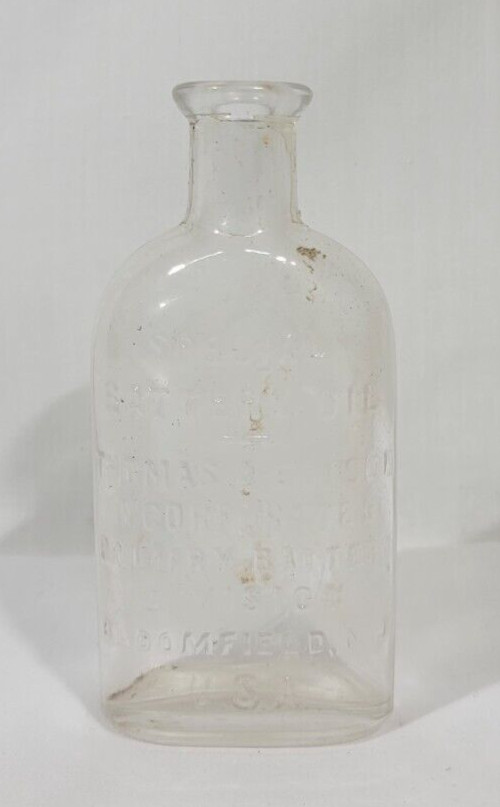 THOMAS A. EDISON SPECIAL BATTERY OIL ~ BLOOMFIELD, N.J. U.S.A. SMALL OIL BOTTLE