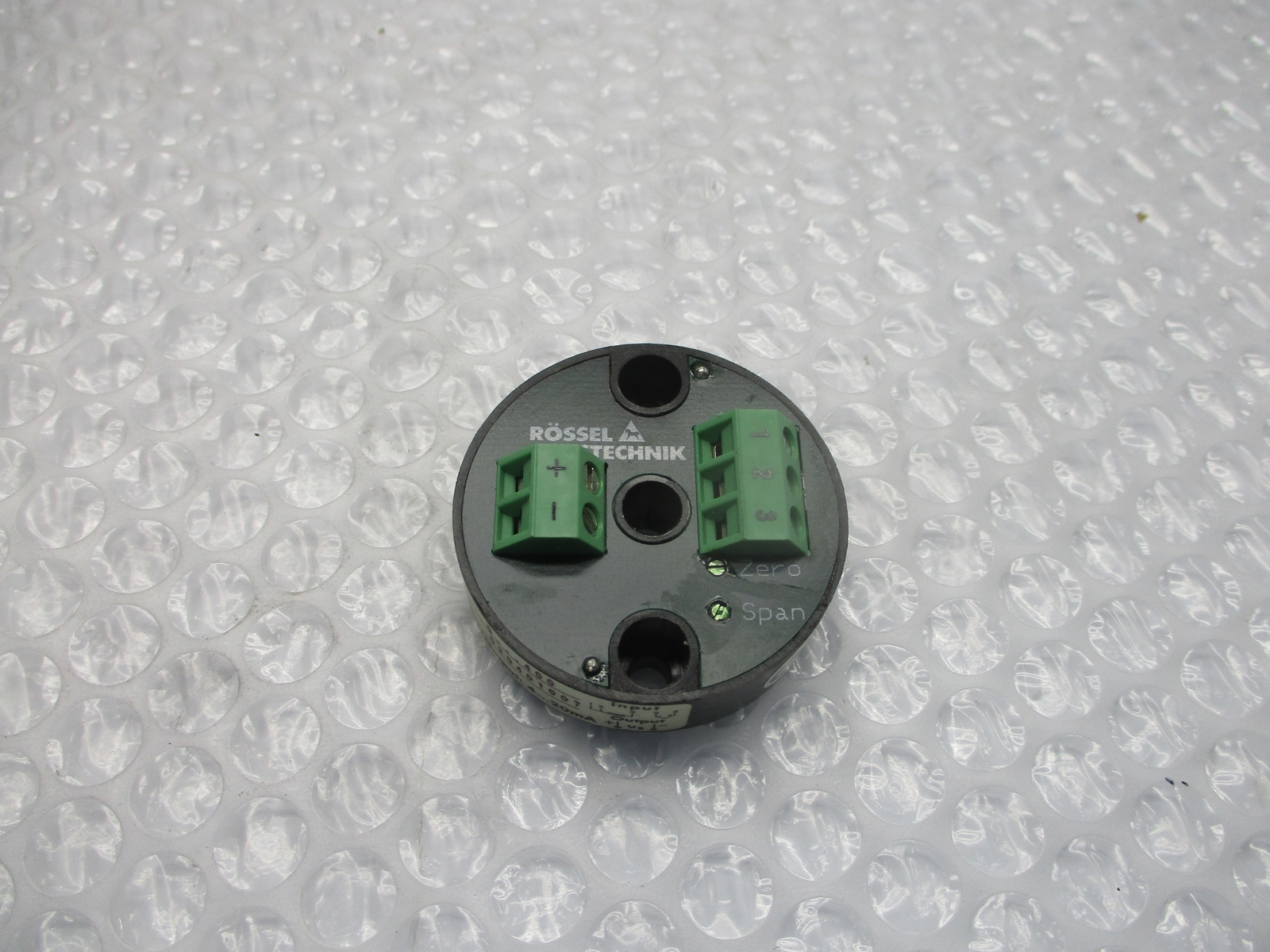 ROSSEL MESSTECHNIK KAT-TK TRANSMITTER UNMP