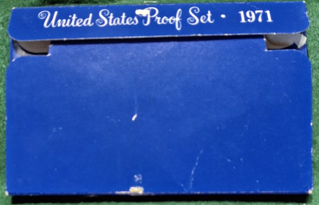 1971 s and 1972 s proof set
