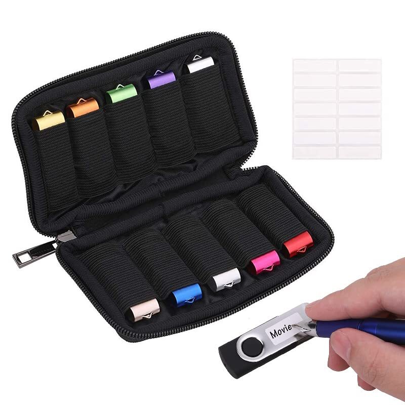 USB Flash Drive Case USB Storage Holder Bag USB Organizer