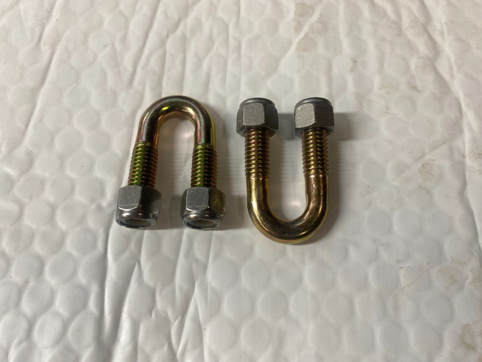 upgraded FISHER EZ-V snowplow Grade 8 CLEVIS U-BOLT KIT (2)