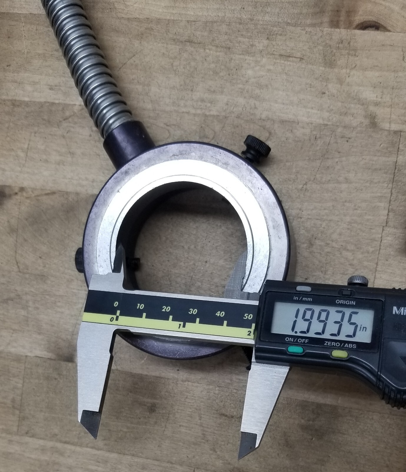 45” Dual Fiber Optic Microscope Illuminator Flexible Cable Light Guide (5/8" In)