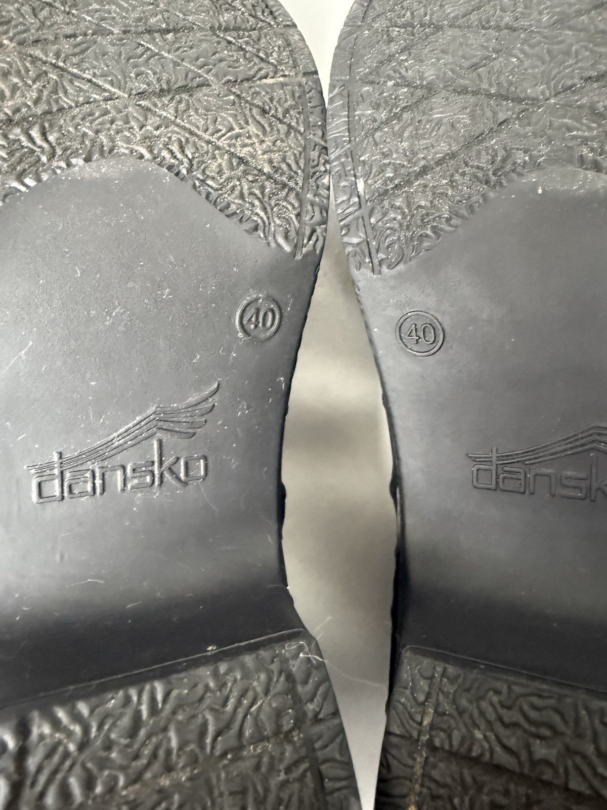 Dansko Clogs EU 40 Black/Gray Floral