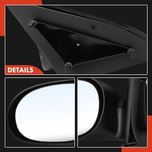 Driver Side Manual Door Mirror - Compatible with Dodge Neon Left Driver Side