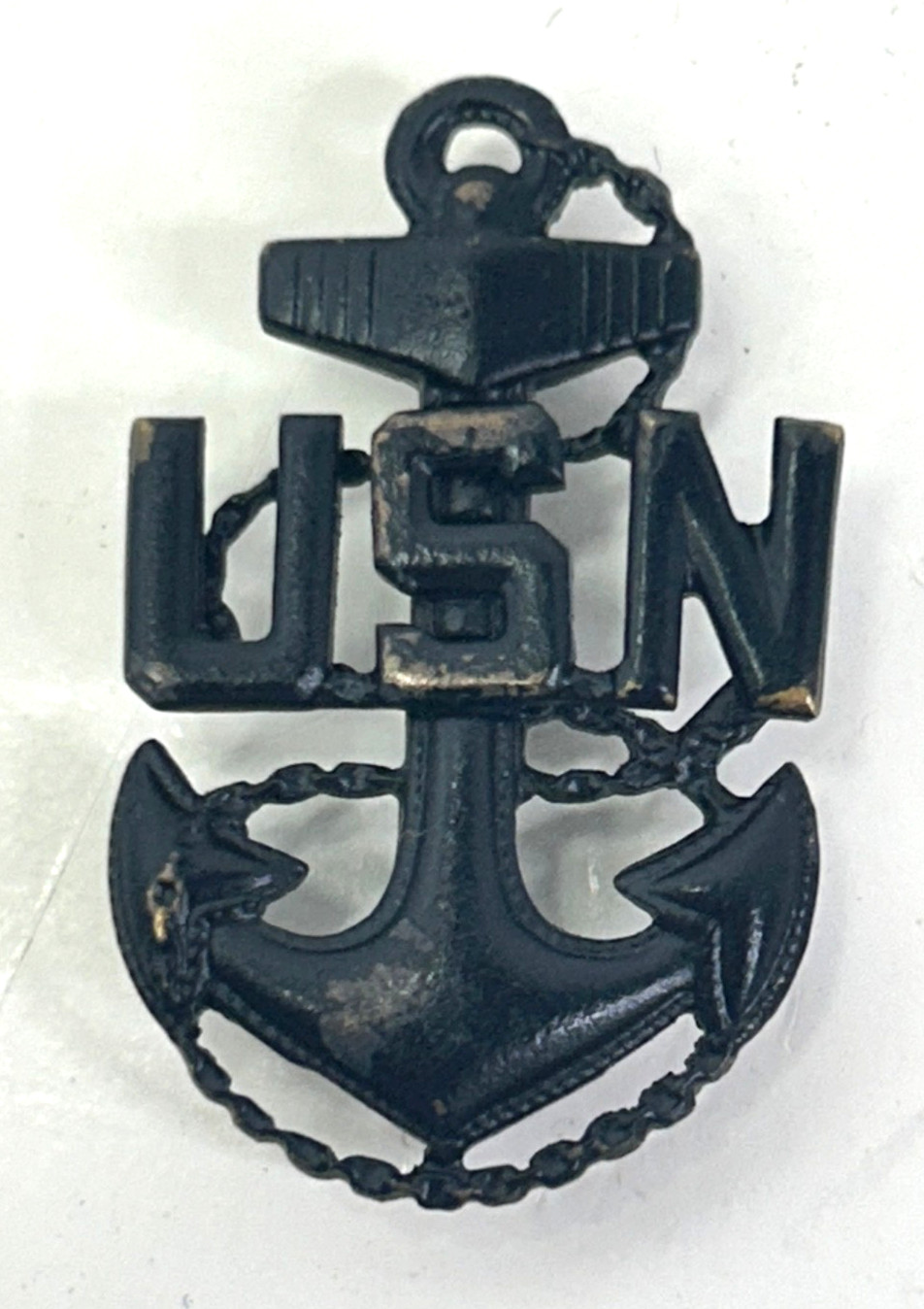US Navy Chief Petty Officer Subdued Rank Pin