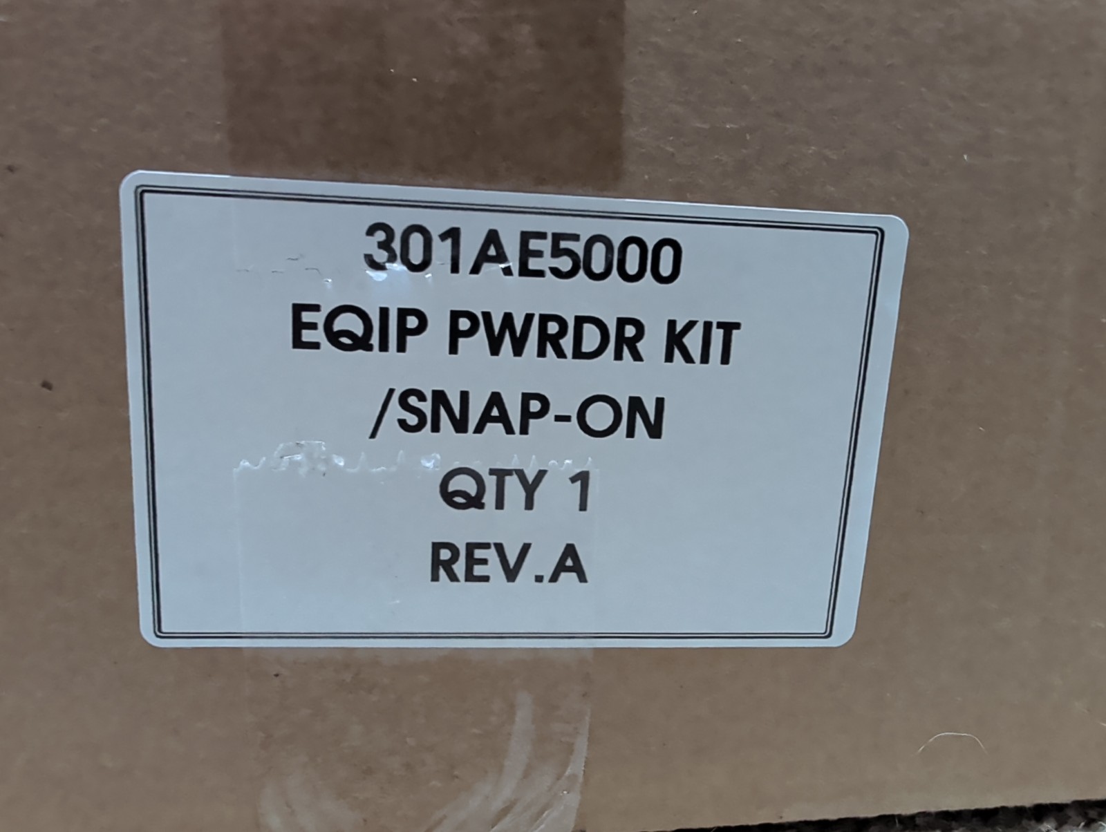 Snap On Epiq Roll Cab Power Drawer Kit Part # 301AE5000