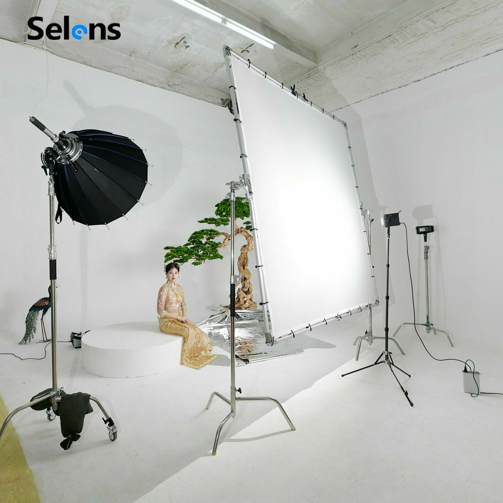 Selens Portable Large Studio Photography Commercial Soft Light Diffusers Screen