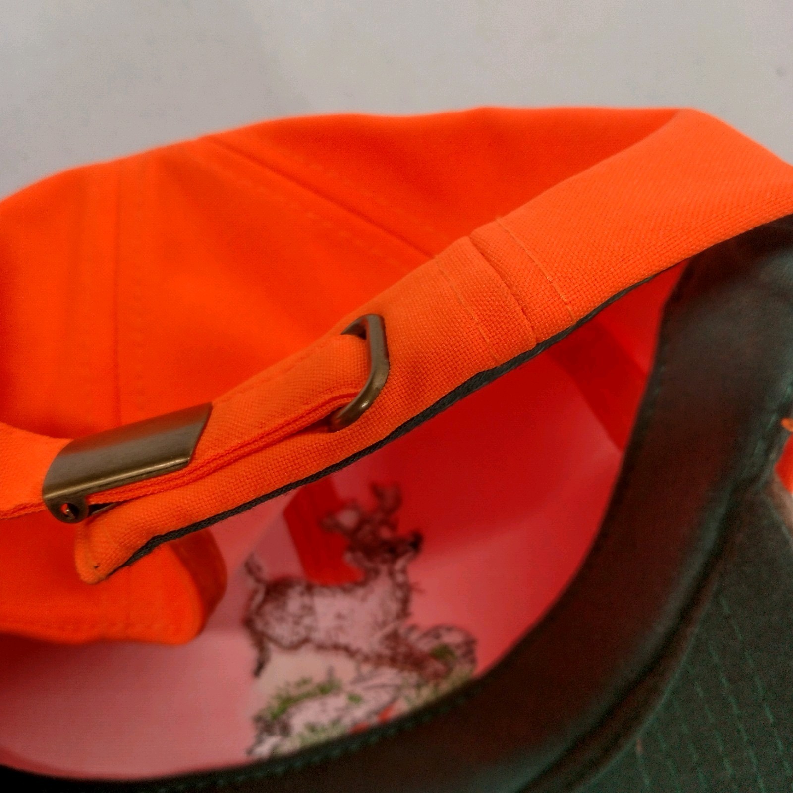 Southern States Deer Cap Hat Hunting Blaze Orange Canvas Farm Ag Buck Hunt Farm