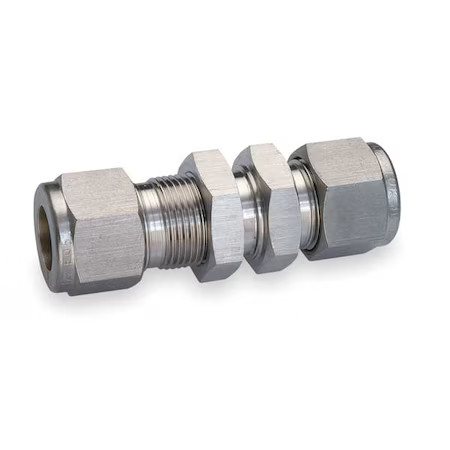 Ham-Let 774L-Ss-8Mm 19/64" Let-Lok 316 Ss Bulkhead Union