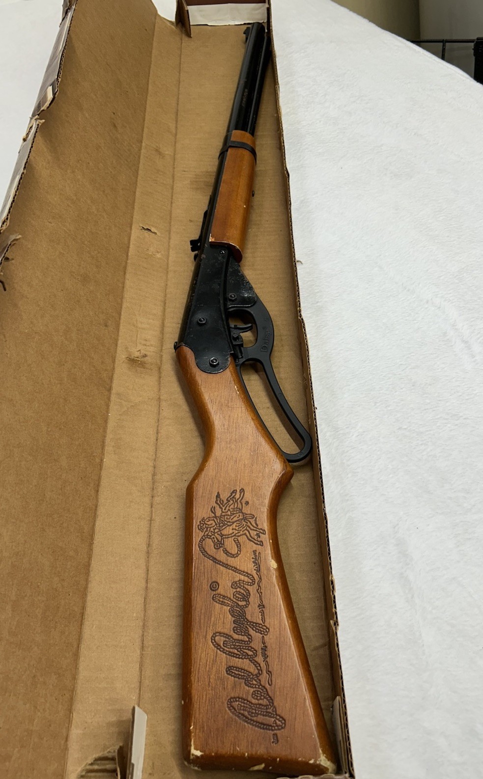 Vintage Daisy Red Ryder Model 1938B Steel Air BB Gun 4.5mm Caliber WORKS