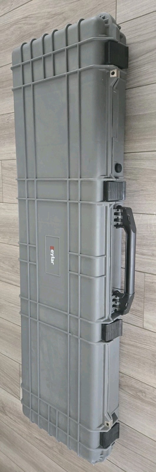 Eylar Protective Hard Case - Large Tactical Rifle/Equipment Case - Gray