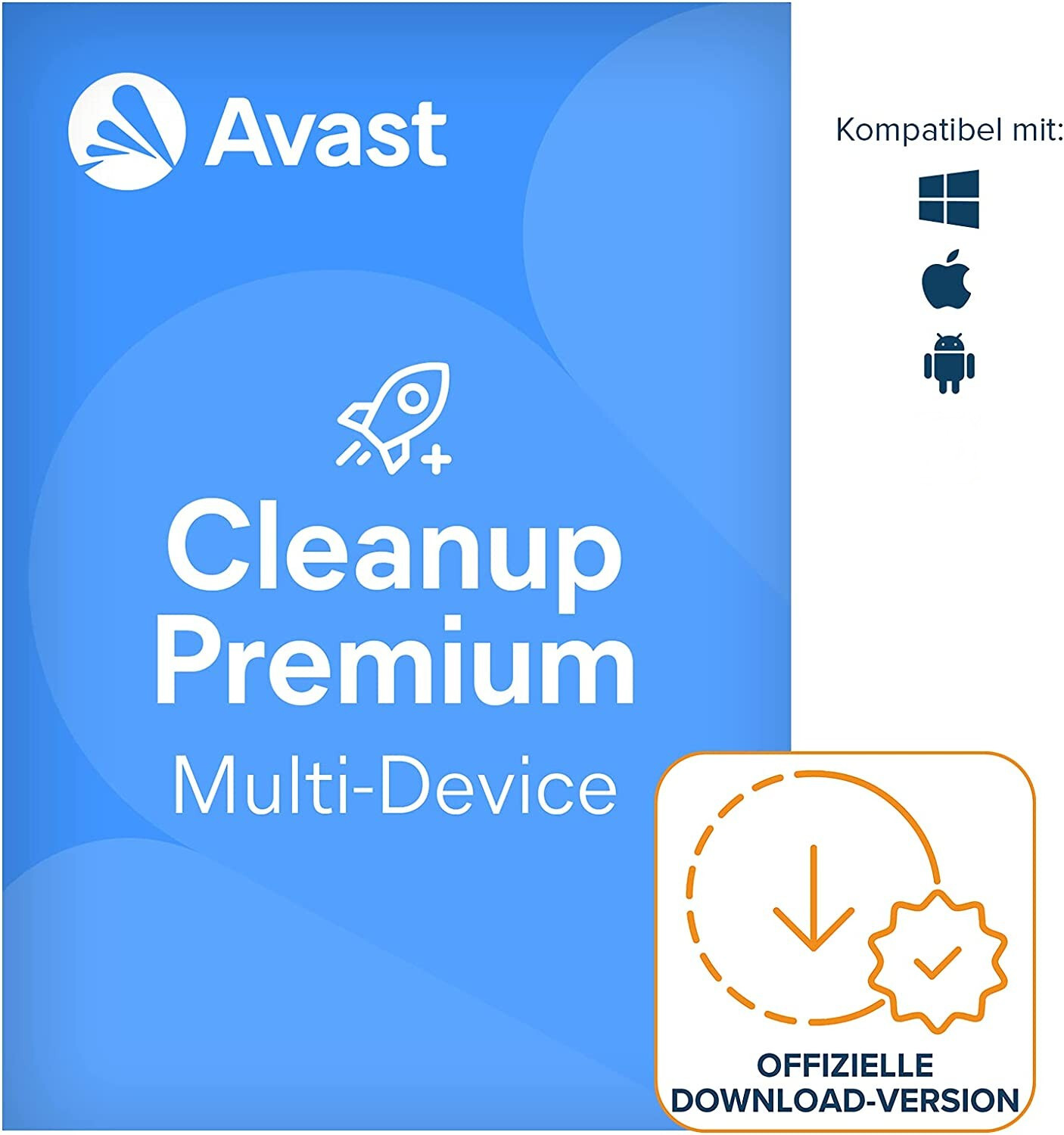 Avast Cleanup Premium 2026 10 Devices/PC 1 Year | Full Version Tuneup German NEW
