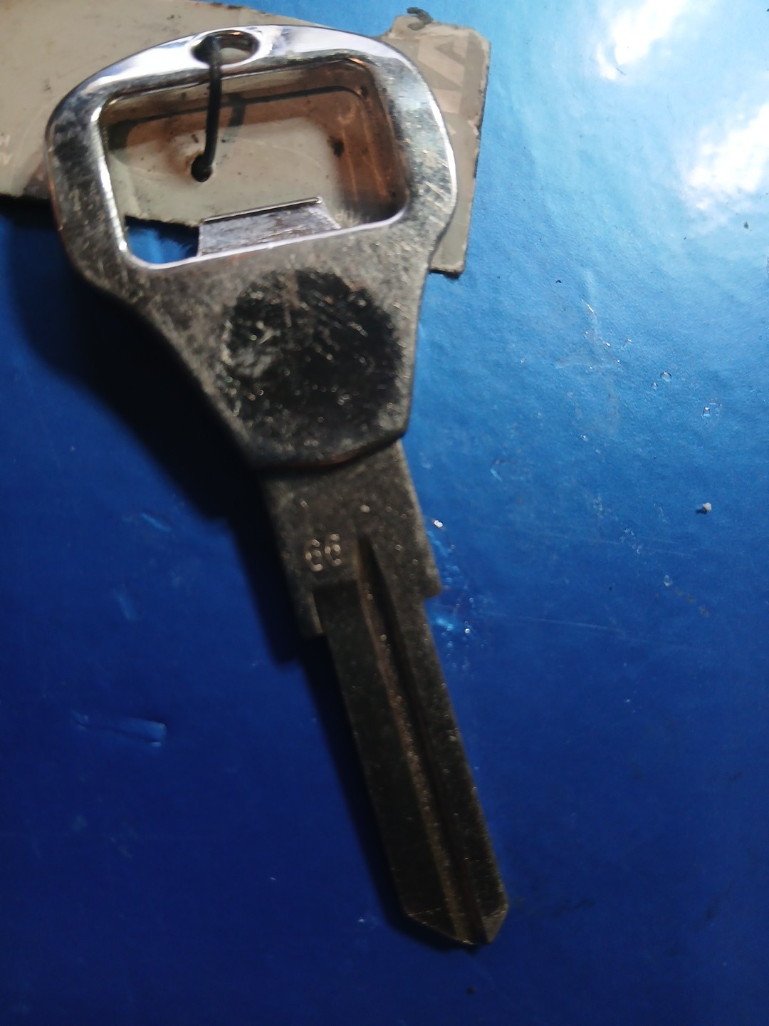 New Uncut Key With Bottle Opener Tool