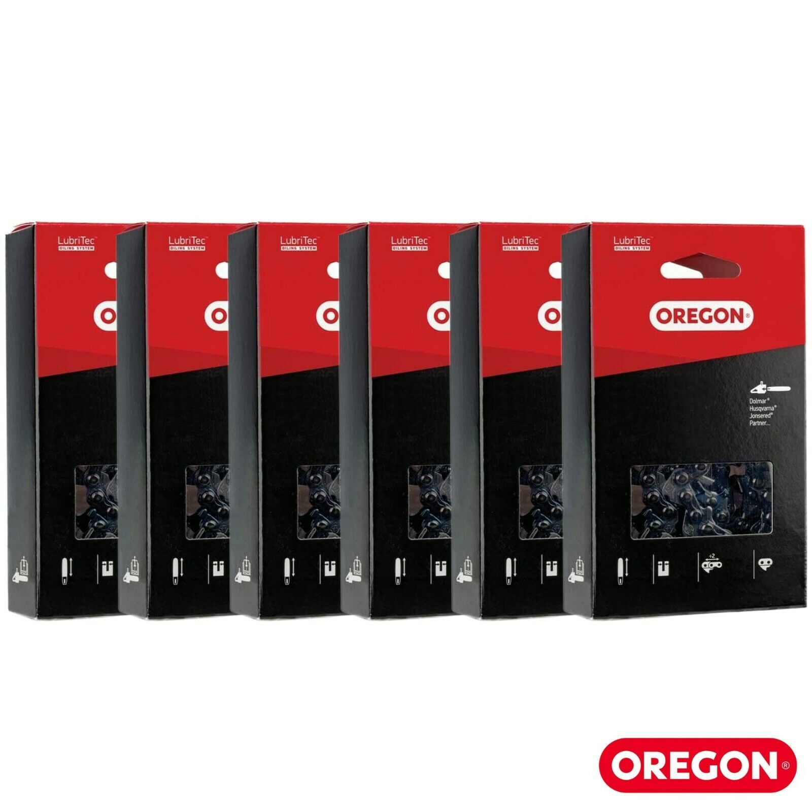 Oregon 10" 90PX040G 6PK Chain 3/8" Low Profile .043" 40 DL for 61PMM340E
