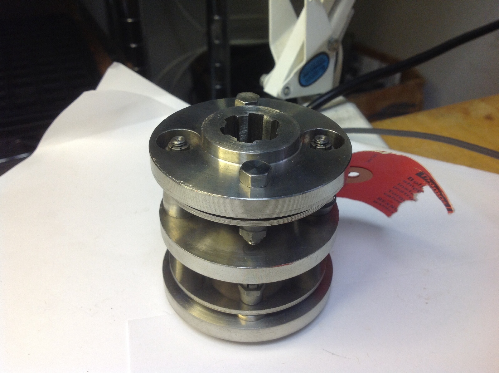 THOMAS REXNORD DBZ 6 HUB SPLINE FITTING SS 304 5/8" BORE NEW SALE SALE $99