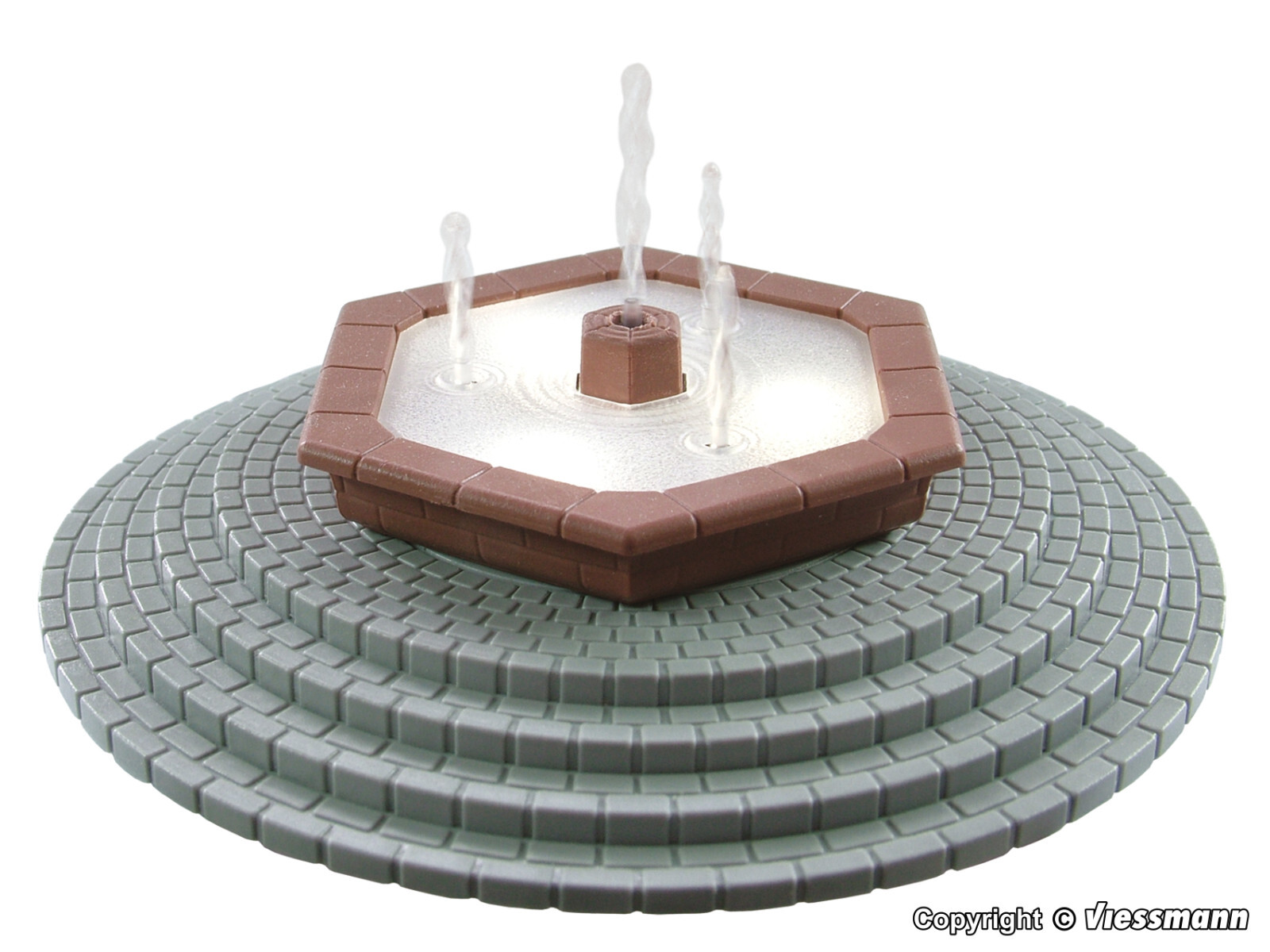 Viessmann 1316 HO 1:87 Multijet fountain with LED lighting, moving