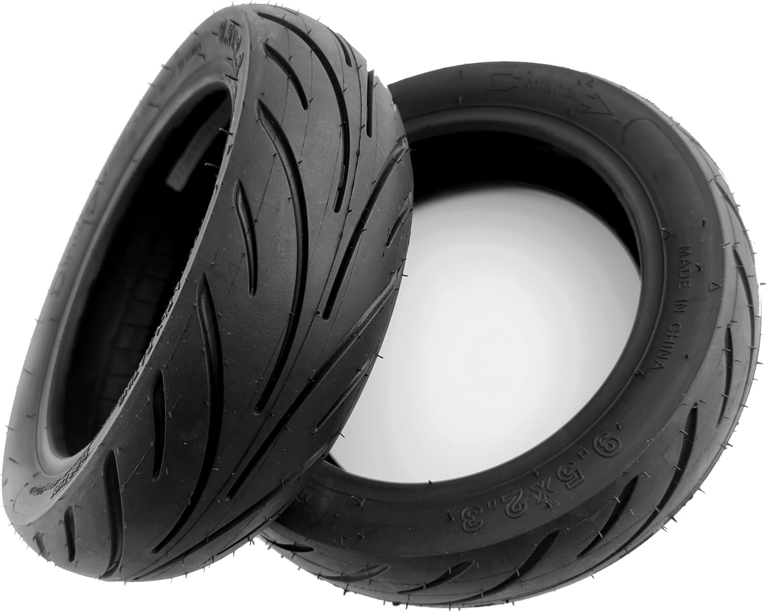 9.5 x 2.3 9.5" Rubber Explosion-proof Tubeless Tire Replacement for NIU kqi 100p