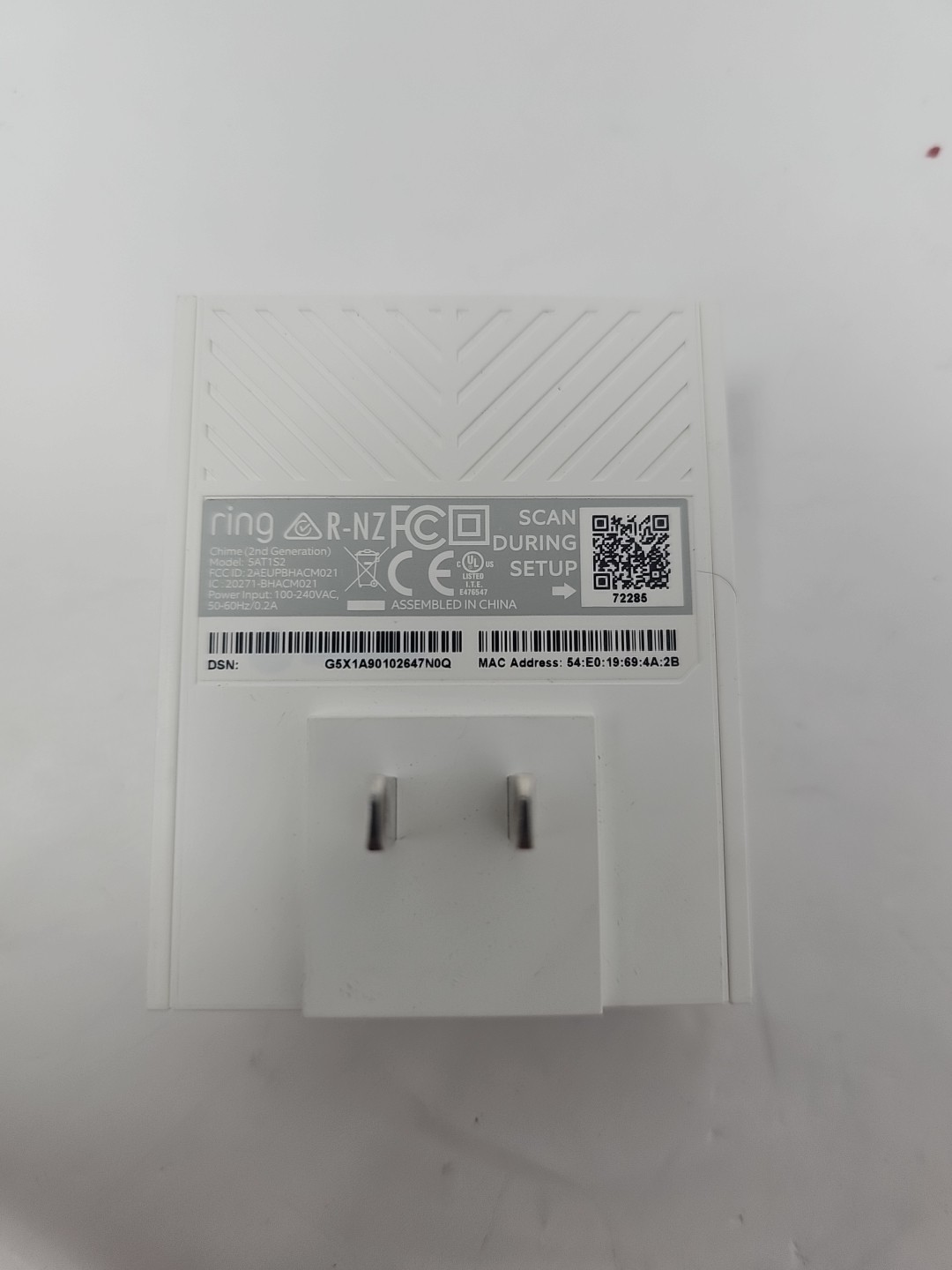 Ring Video Doorbell 2 and Chime