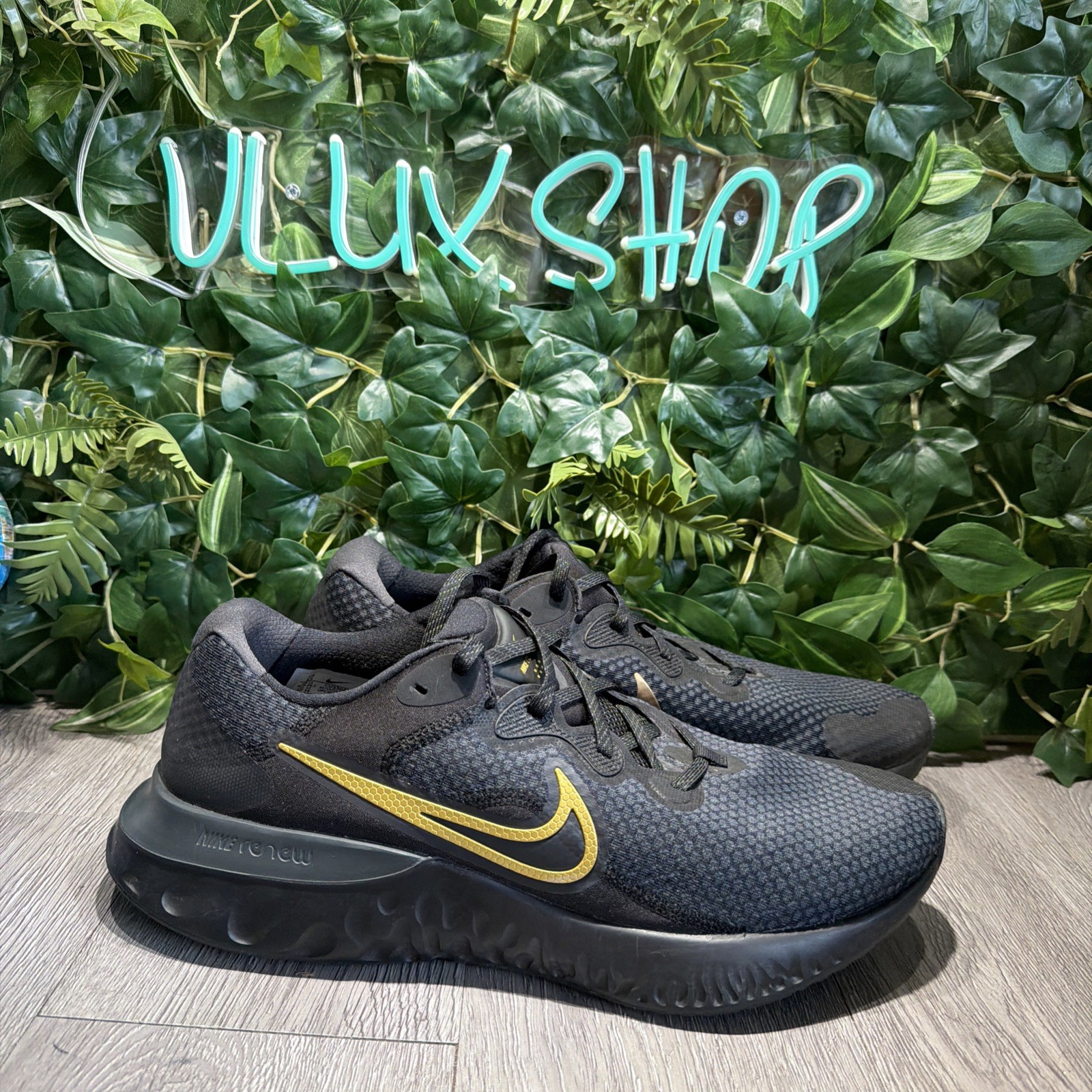 Nike Renew 2 Running Shoes Sneakers Black Men's Size 15