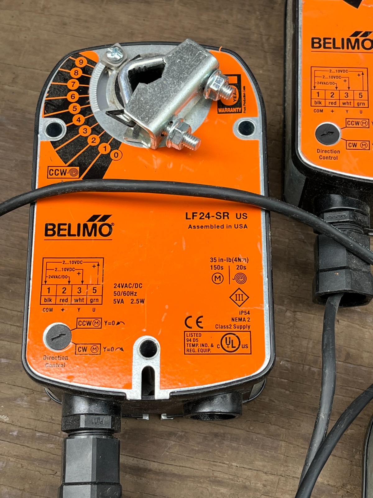 BELIMO LF24-SR US Spring Return Damper Actuator 8 IN THE LOT