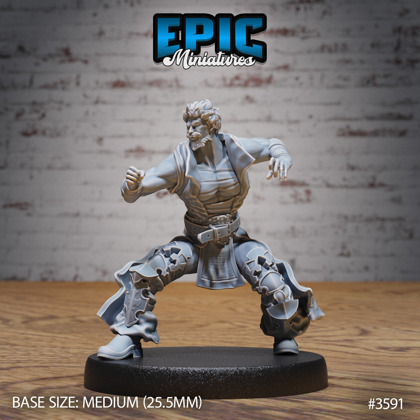 Gaijin Challenger C by Epic Miniatures RPG D&D Pathfinder 3D Print