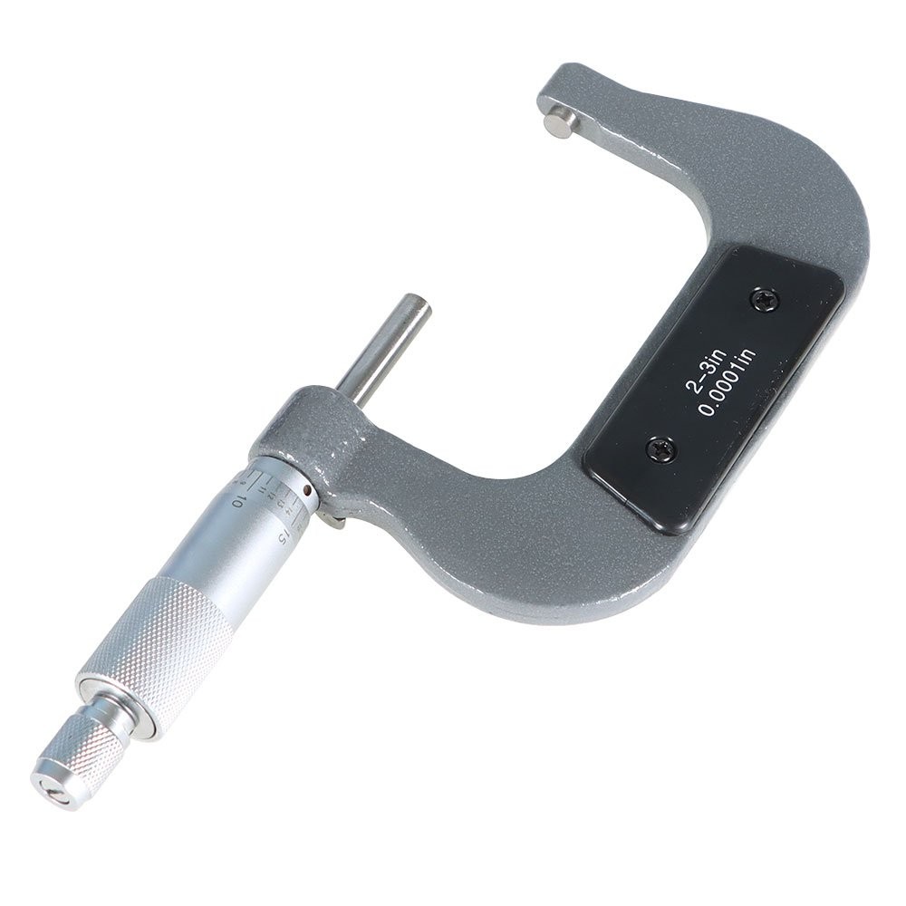 Outside Micrometer 2-3" & 0.0001" Carbide Tipped Precision Micrometer